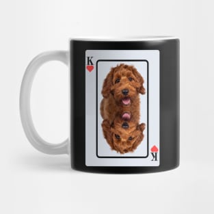 Labradoodle King Of Hearts Mug